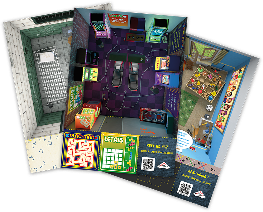 Escape Room Board Game Jogo de Tabuleiro Galapagos ERB001 em
