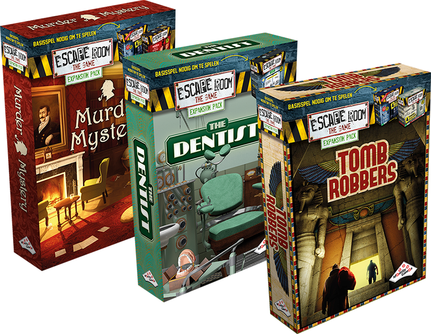  Escape Room The Game – 2 Player Horror Edition with 2 Games   Solve The Mystery Board Game for Adults and Teens : Identity Games  [www.identity games.com]: Toys & Games