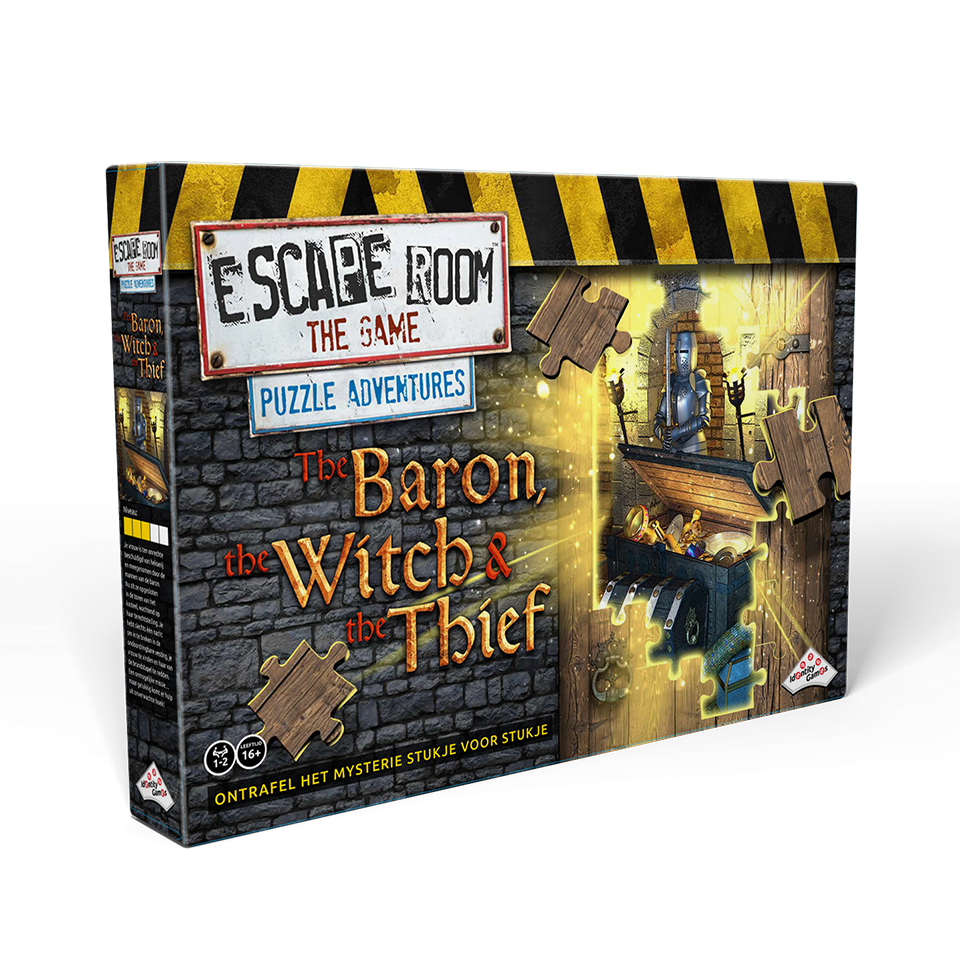 Escape Room The Game - Thrilling and board game - Are you ready for the challenge?