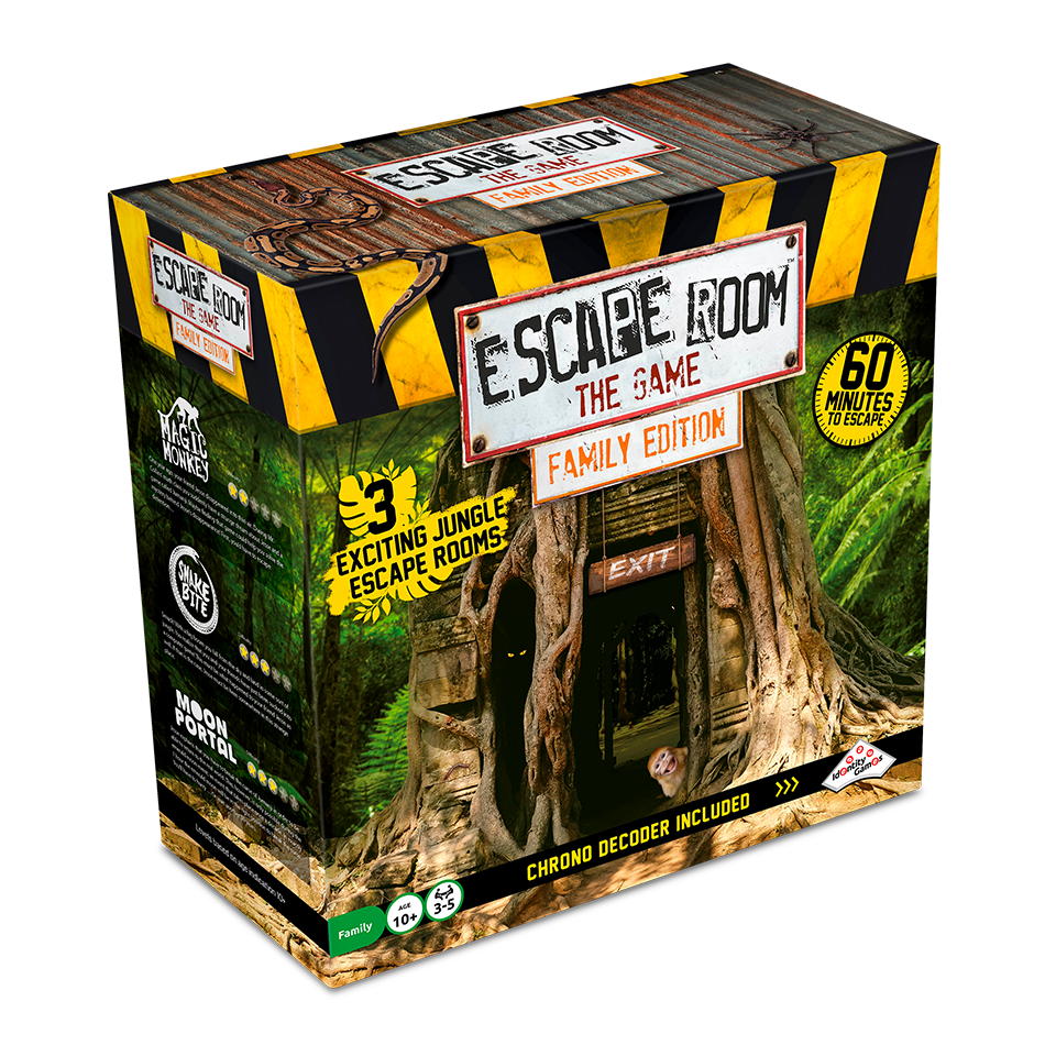 5 escape room in formato gioco da tavolo