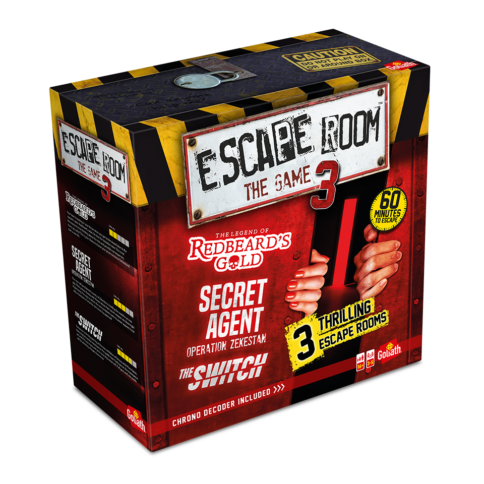 Escape Room Board Game Jogo de Tabuleiro Galapagos ERB001 em